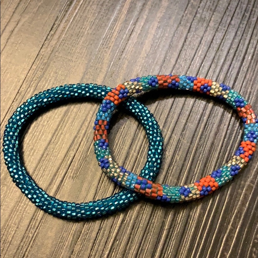 Lily and Laura Fair Trade Roll on Bracelets